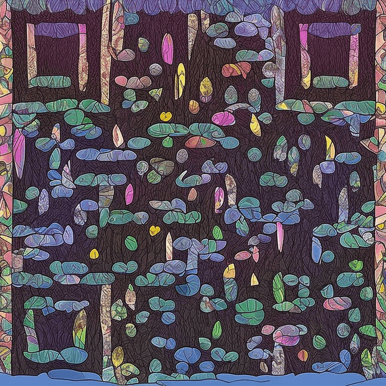 AI QR Code - Enchanted Forest style